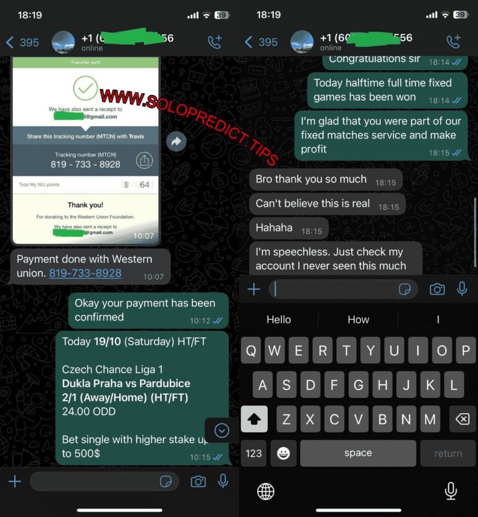 SOLO PREDICTION WHATSAPP FIXED GAMES