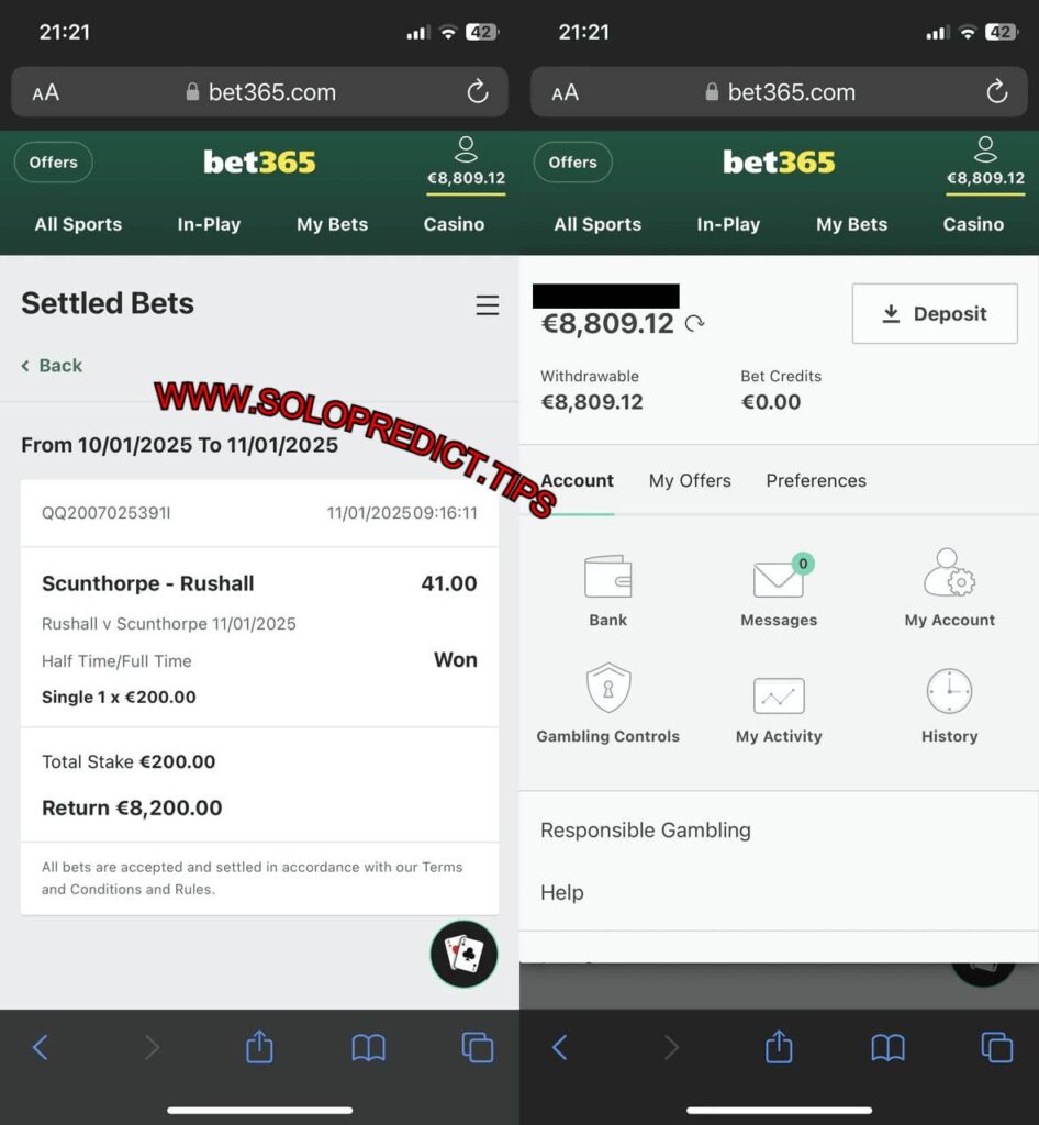 SOLOPREDICT HTFT FIXED BETTING TIPS