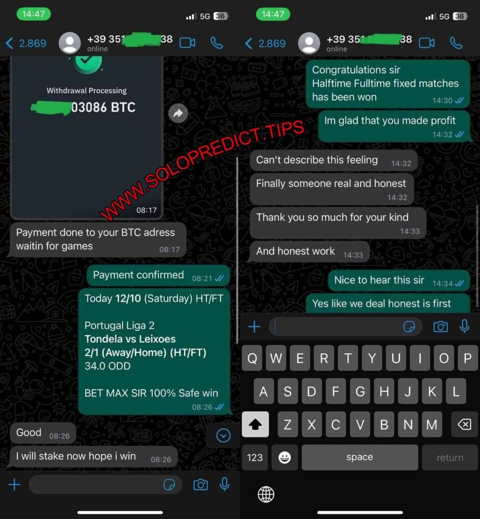 SOLOPREDICTION WHATSAPP VIP FIXED GAME