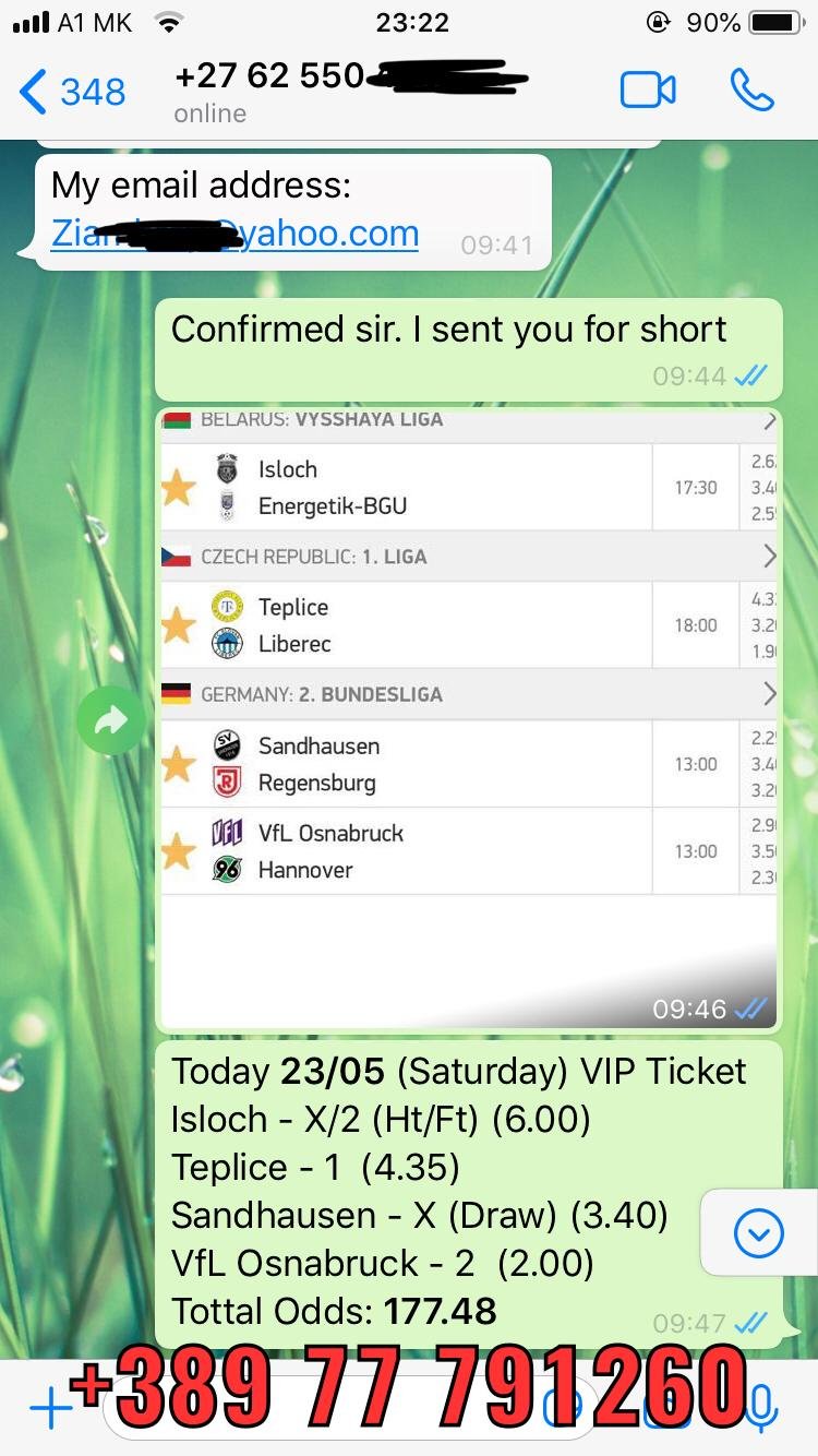 whatsapp vip ticket proof won 23 05