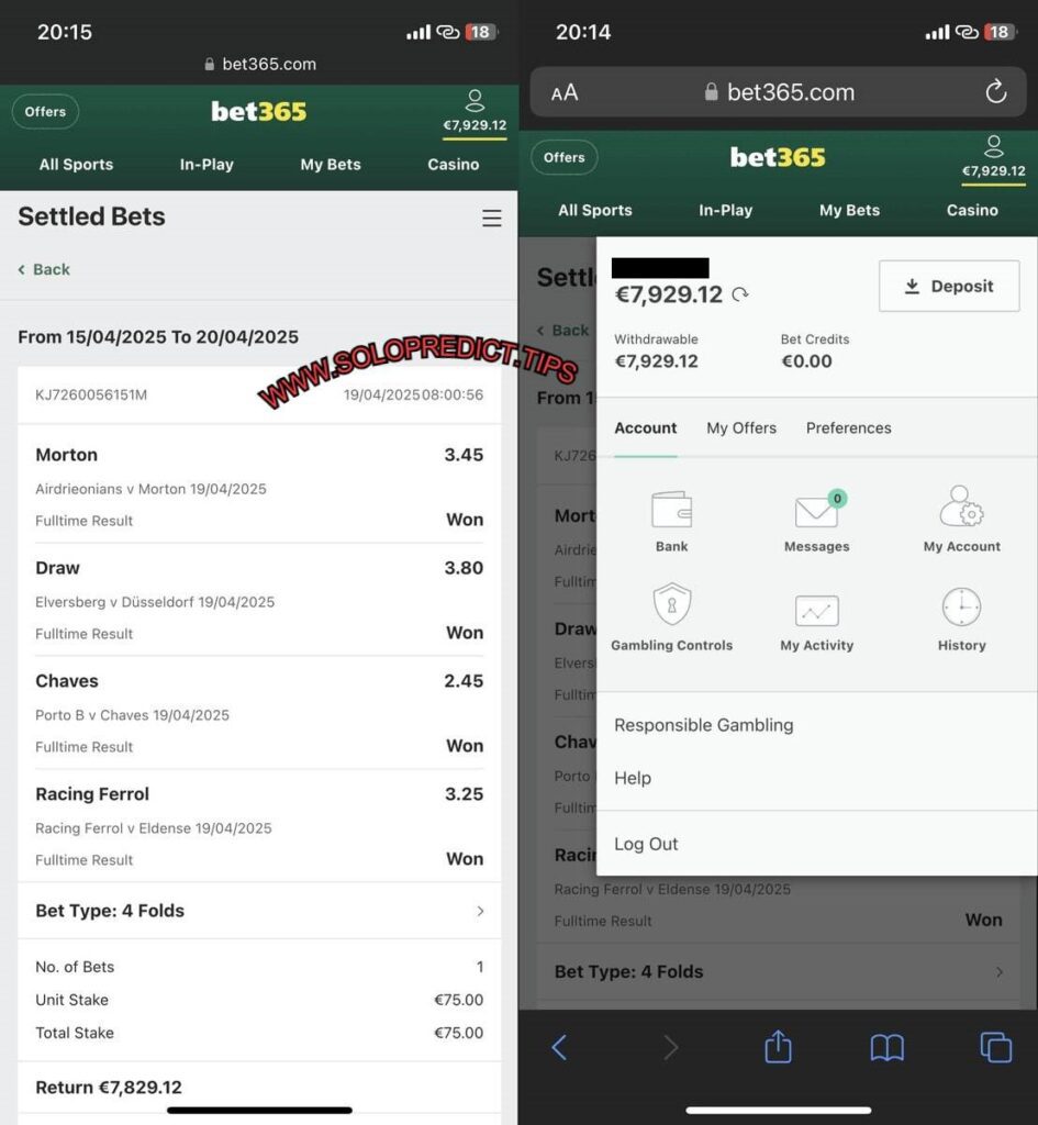 SOLO PREDICTION VIP FIXED TIPS 1X2