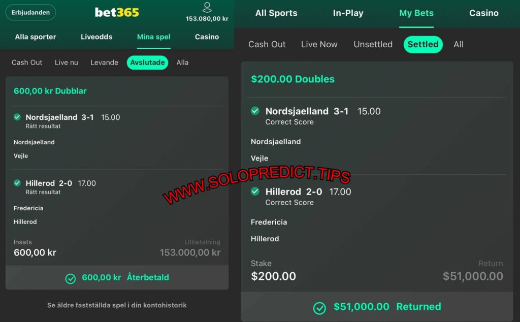 BET365 FOOTBALL FIXED MATCHES BETTING TIPS