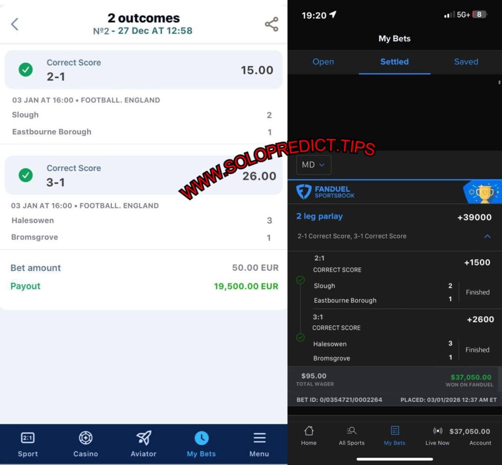 FANDUEL CORRECT FIXED MATCHES TIPS FANDUEL CORRECT FIXED MATCHES TIPS