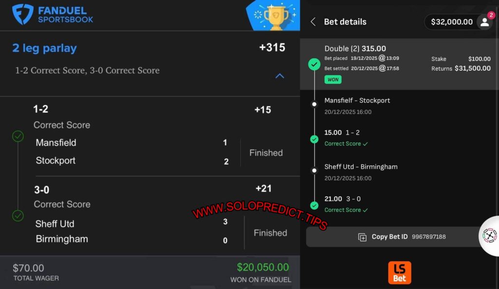 FANDUEL FIXED MATCHES TIPS FANDUEL FIXED MATCHES TIPS