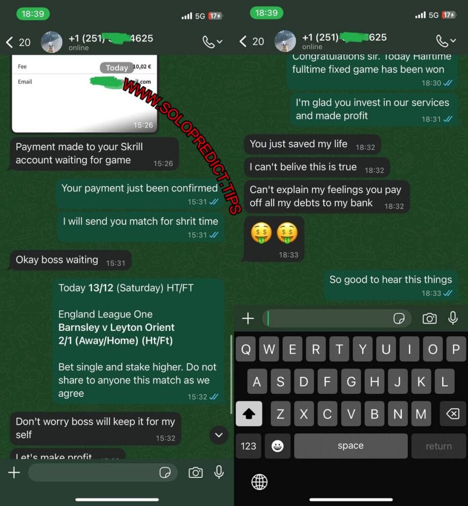 BET365 SOLO PREDICTION FIXED GAMES SOLO PREDICT WHATSAPP FIXED GAME