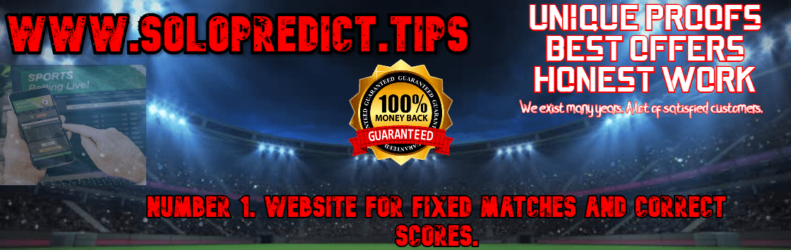Solo Prediction Fixed Matches - SoloPredict Solobet