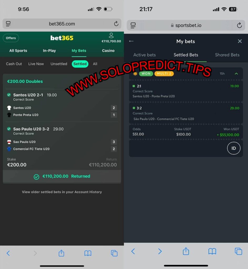 BET365 FIXED CORRECT SCORE GAMES