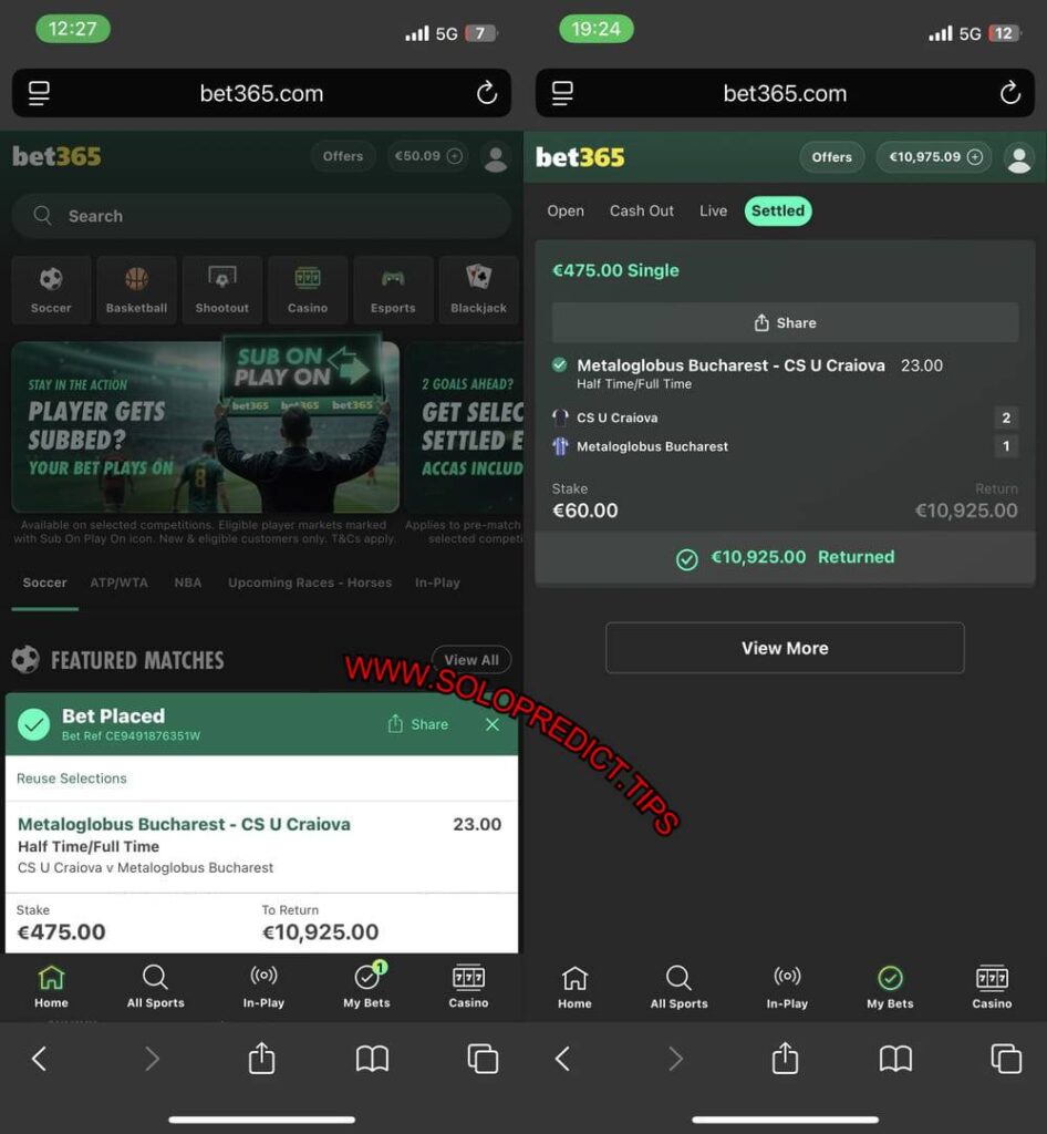 BET365 SOLOPREDICT FIXED MATCH BET365 SOLOPREDICT FIXED MATCH