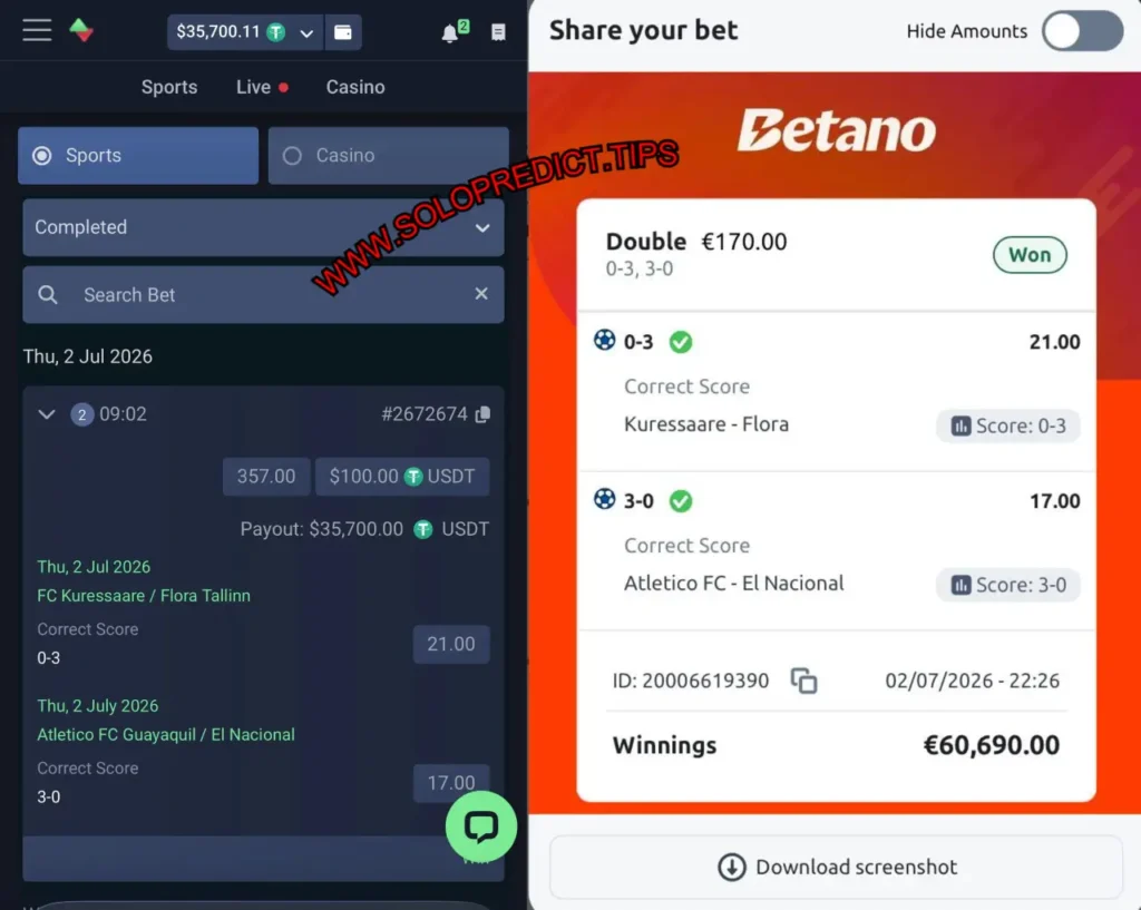BETANO CORRECT SCORE MATCHES BETANO CORRECT SCORE MATCHES