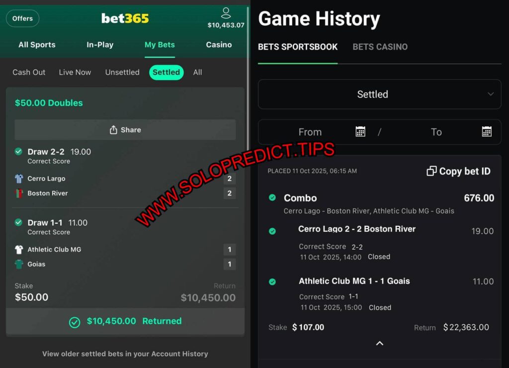 CORRECT SCORE FIXED BET365 TIPS