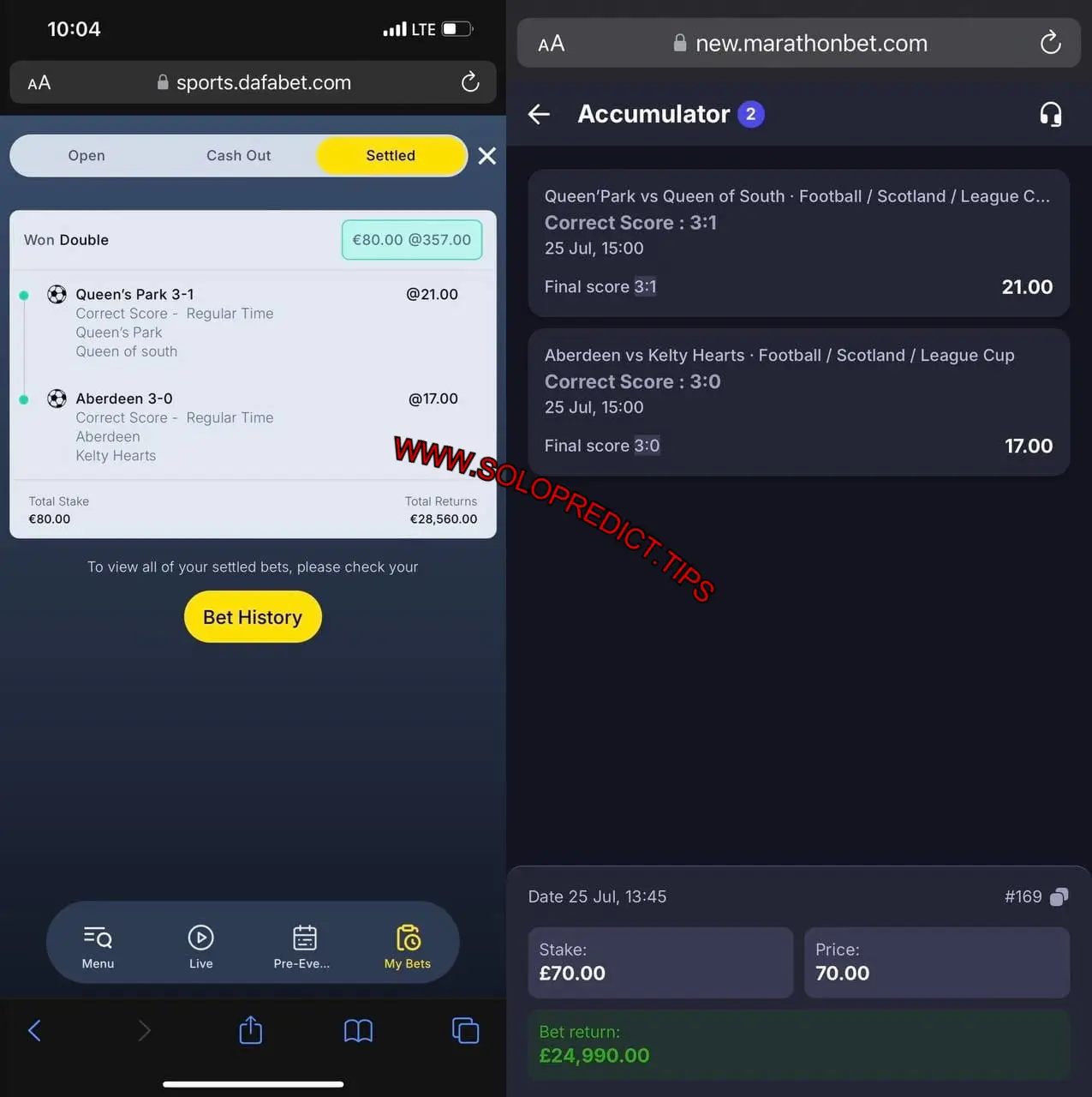 DAFABET CORRECT SCORE MATCH TIPS DAFABET CORRECT SCORE MATCH TIPS