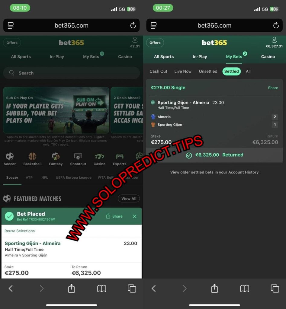 HTFT FIXED MATCHES TIPS 21 12