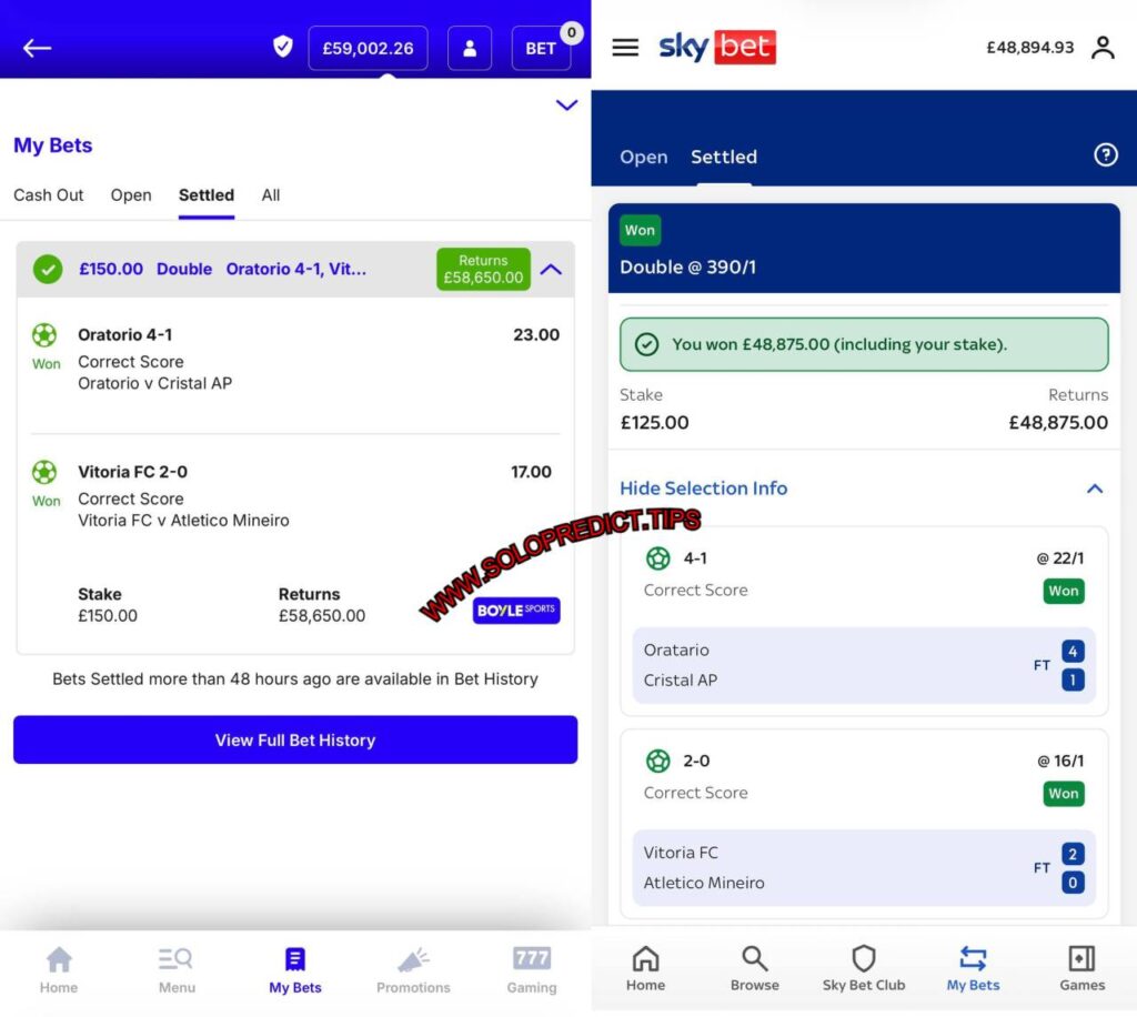 SKYBET Correct Score Fixed Matches Tips SKYBET Correct Score Fixed Matches Tips