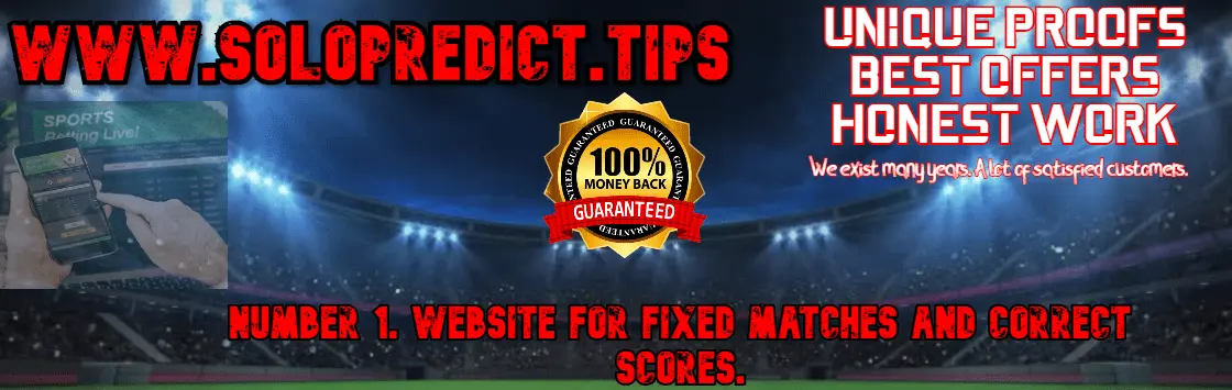 Solo Prediction Fixed Matches - SoloPredict Solobet