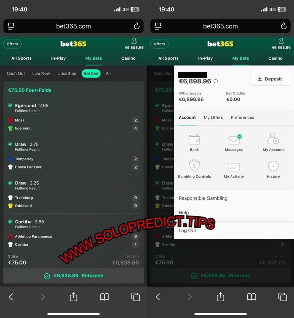 SOLO PREDICTION VIP FIXED TIPS 1X2