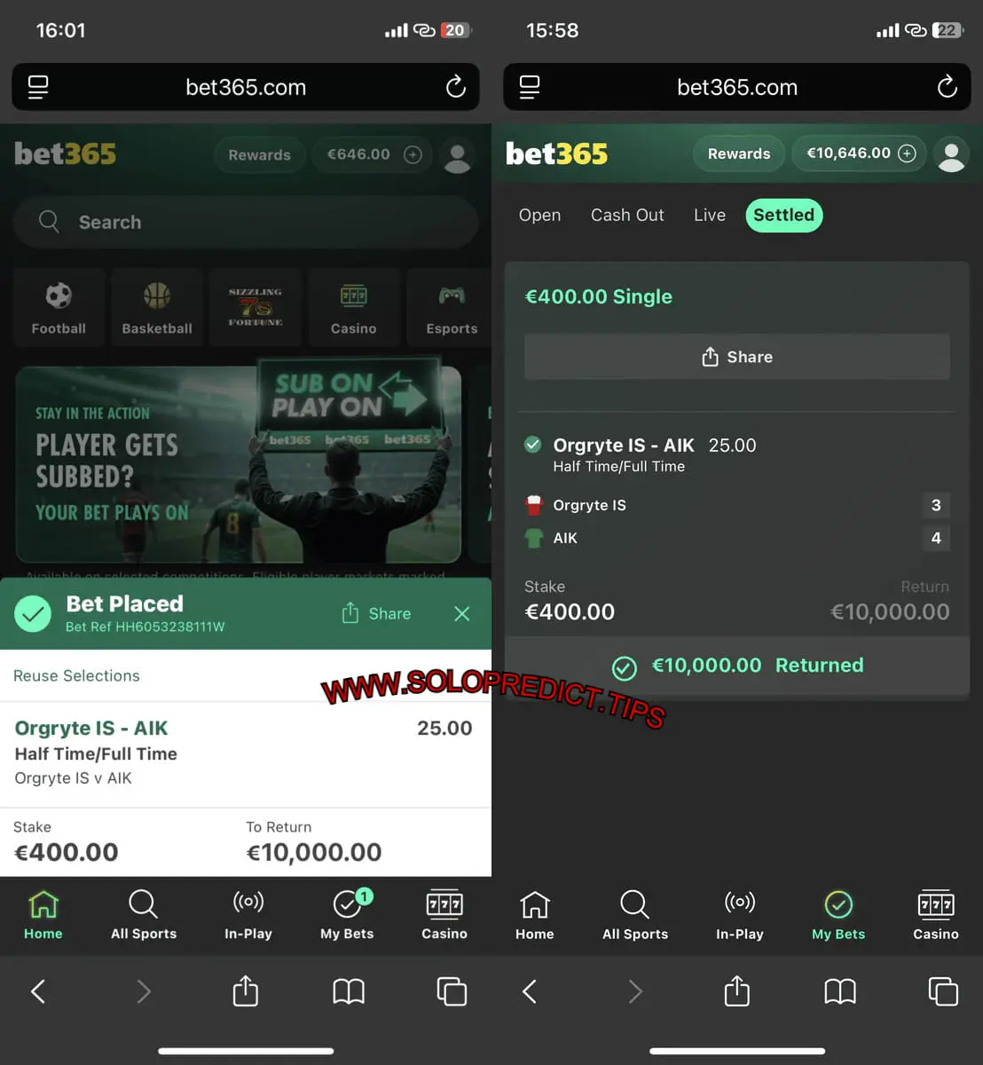 SOLOPREDICT HALFTIME FULLTIME BET SOLOPREDICT HALFTIME FULLTIME BET