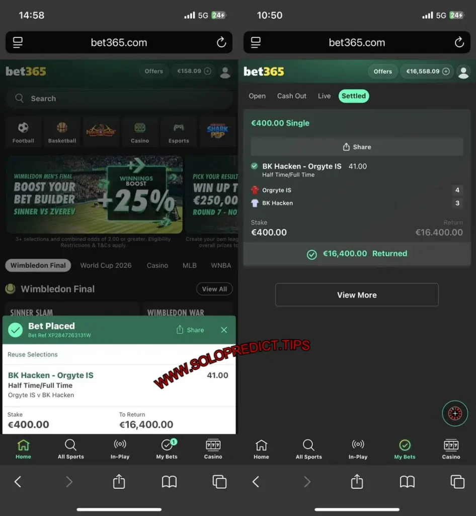 SOLOPREDICT HALFTIME FULLTIME BET SOLOPREDICT HALFTIME FULLTIME BET