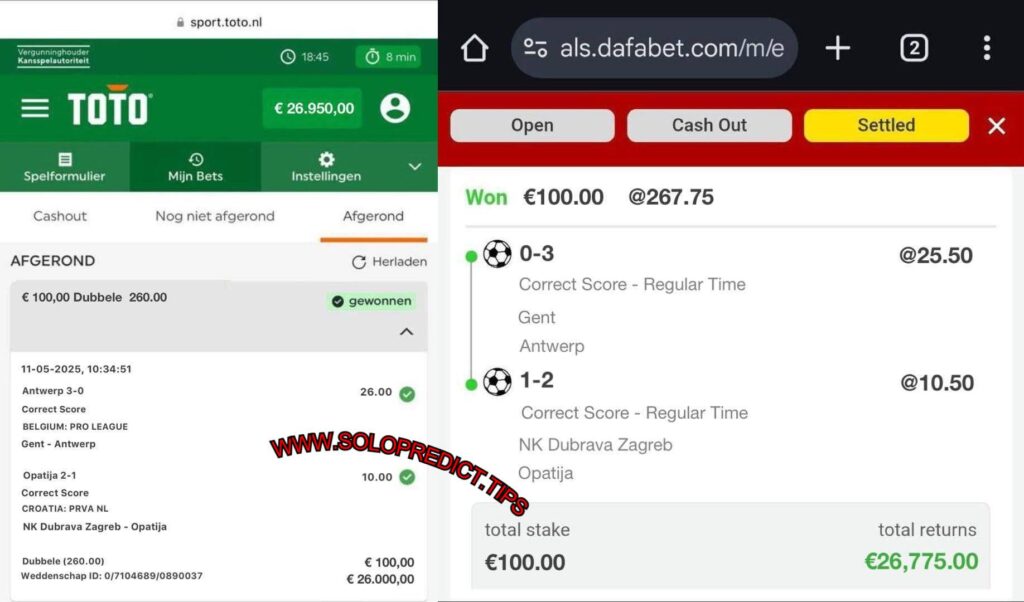 TOTO SPORT FIXED MATCHES TIPS CORRECT SCORE