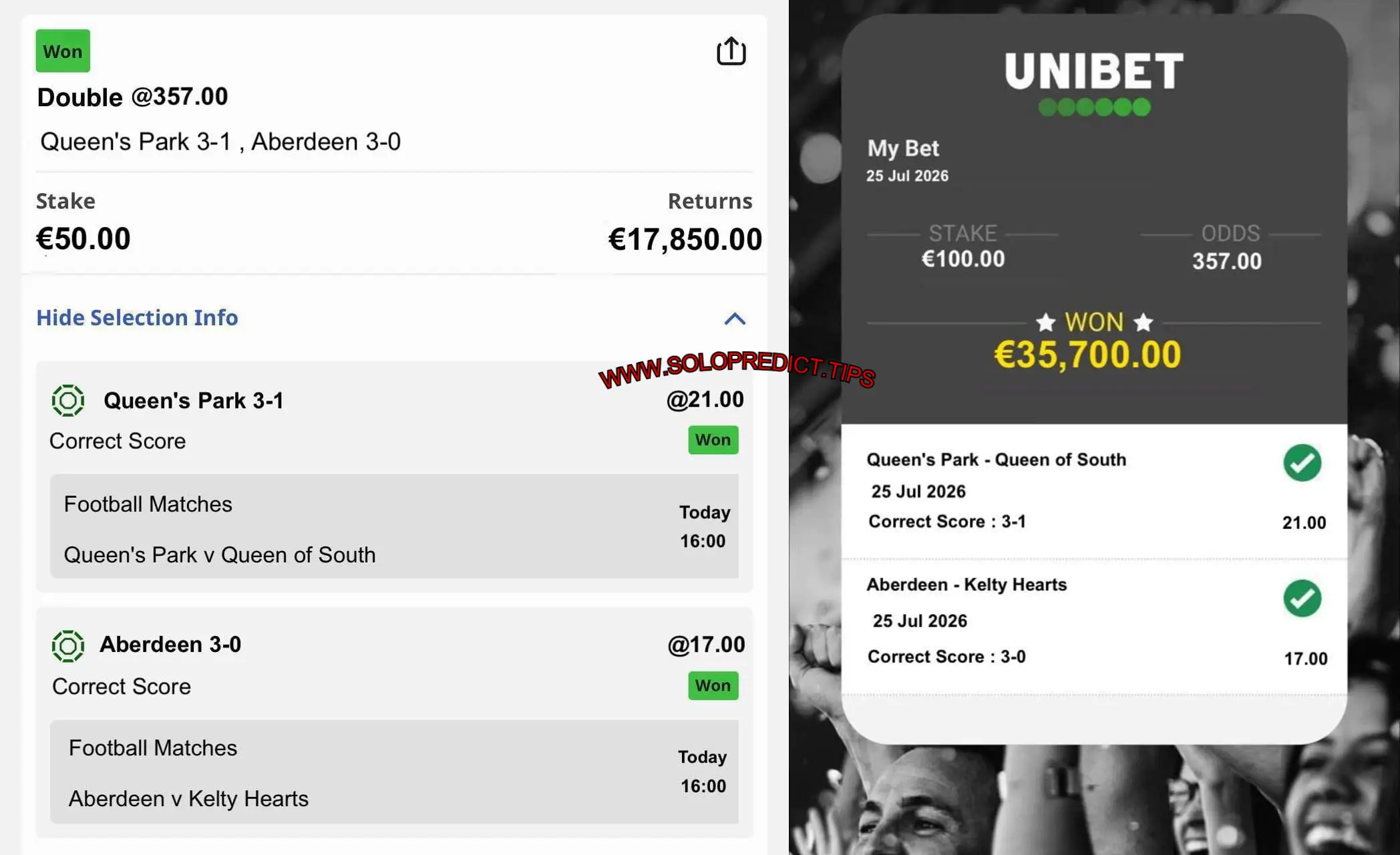 UNIBET SOCCER CORRECT SCORE TIPS UNIBET SOCCER CORRECT SCORE TIPS