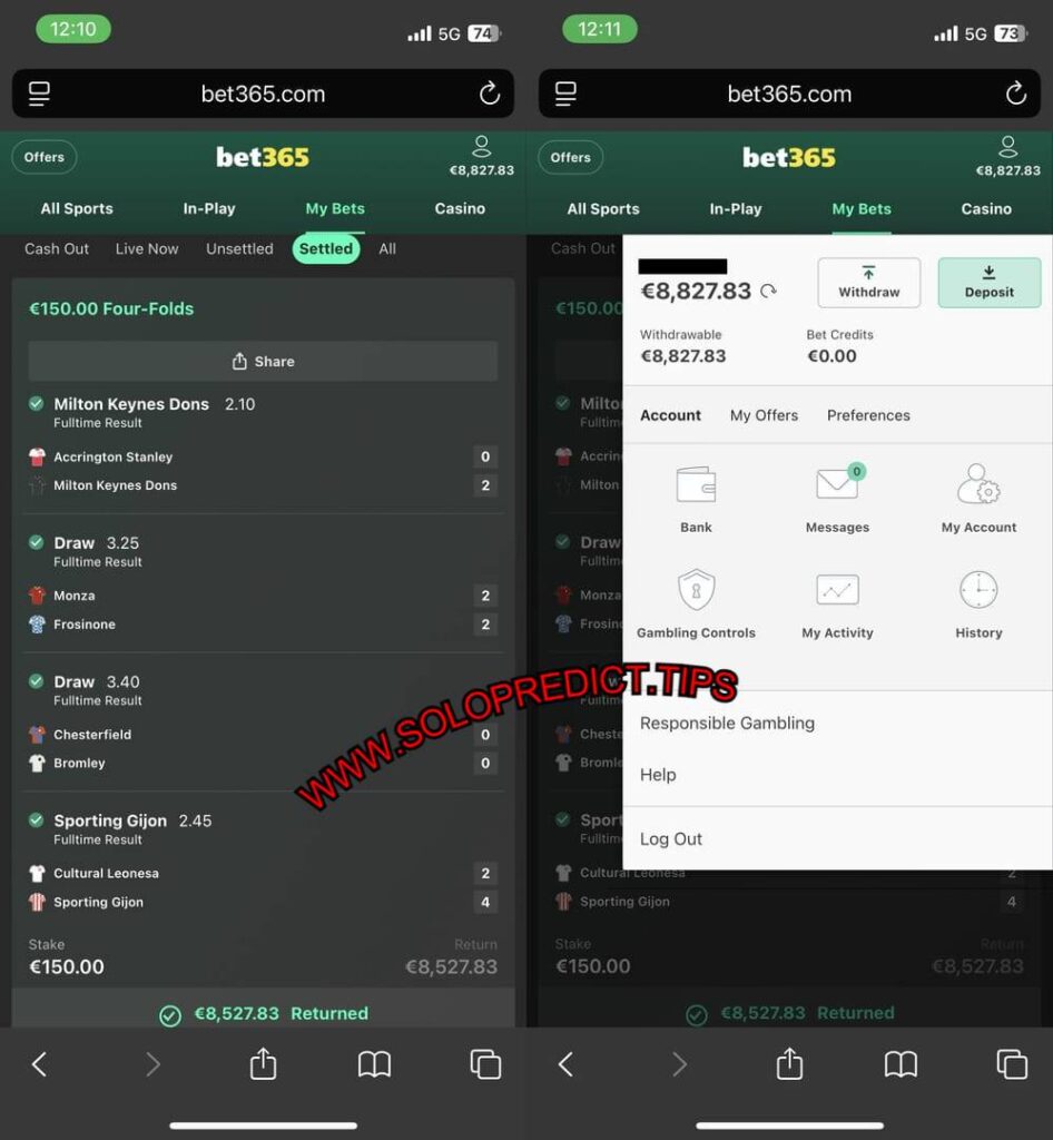 VIP SOLOPREDICT FIXED MATCH 1X2 VIP SOLOPREDICT FIXED MATCH 1X2