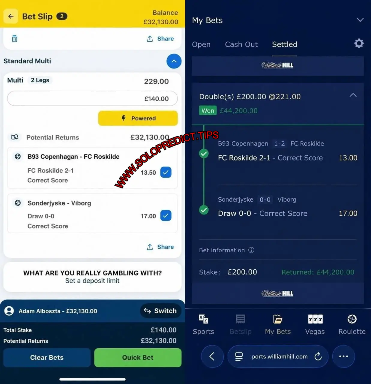 WILLIAMHILL SPORTS CORRECT BETS WILLIAMHILL SPORTS CORRECT BETS