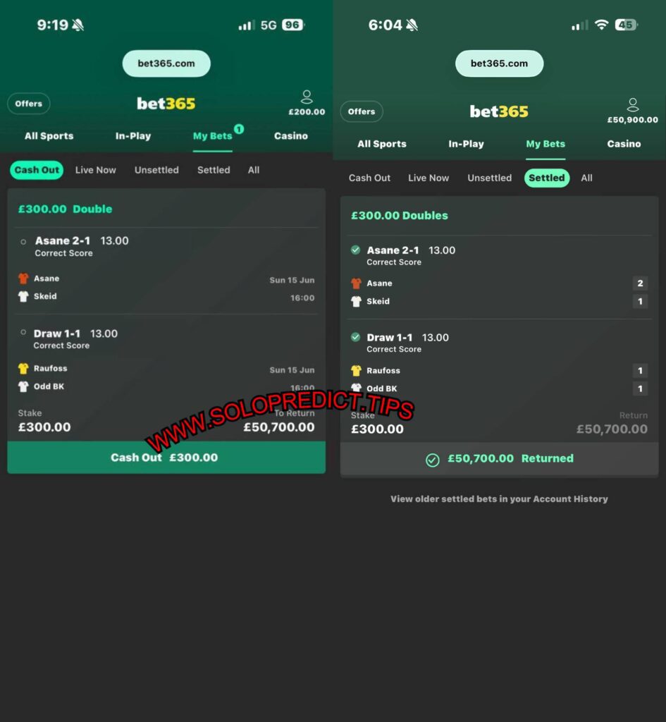 bet365 correct score fixed matches tips