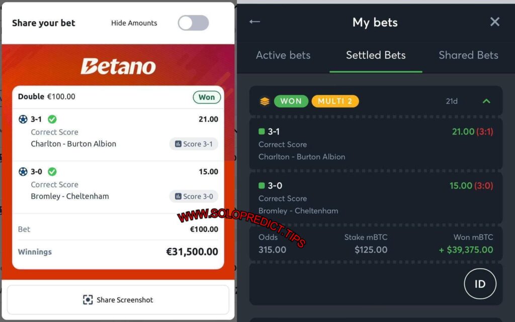 betano correct score fixed matches tips
